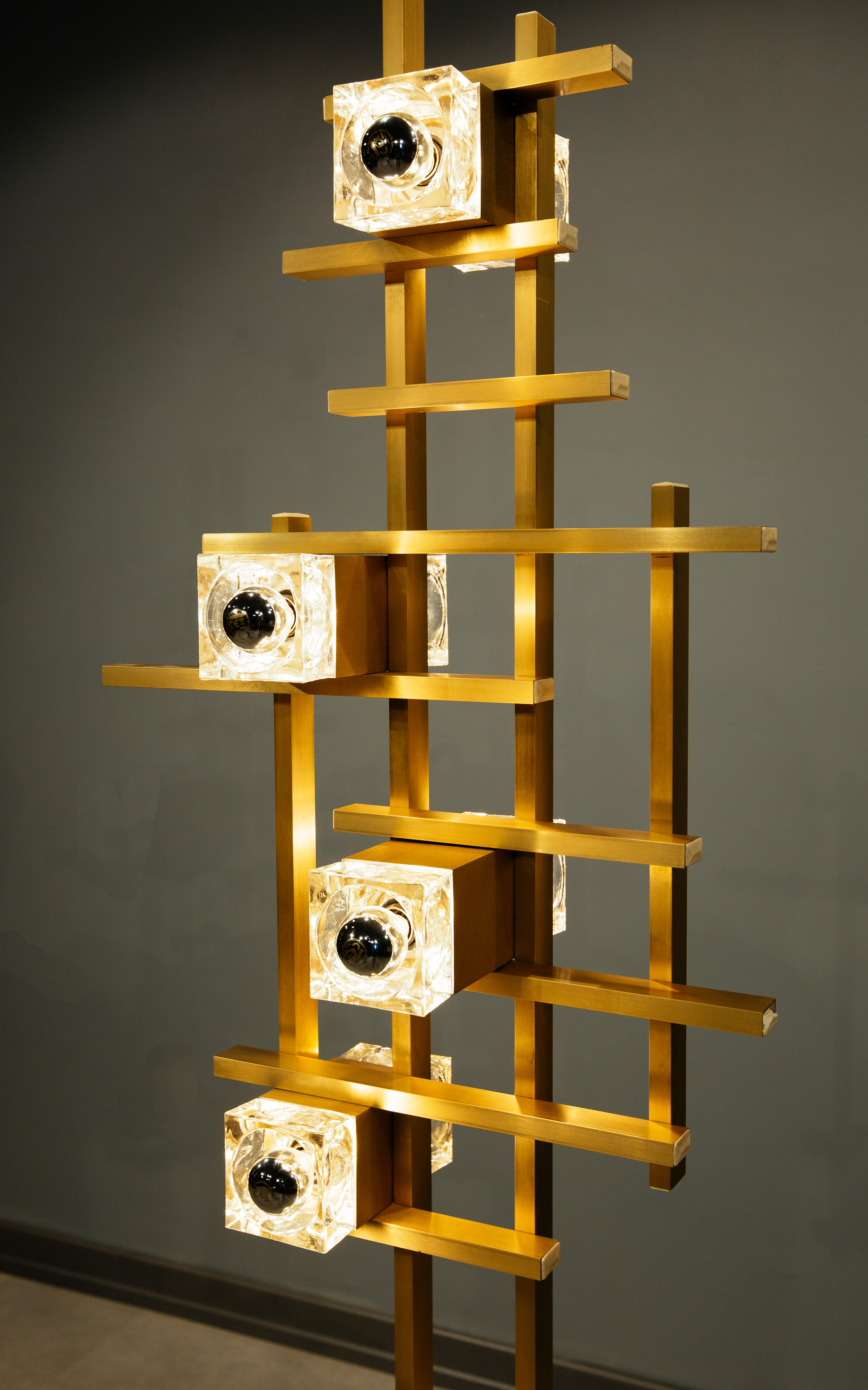 Gaetano Sciolari Cube Floor Lamp