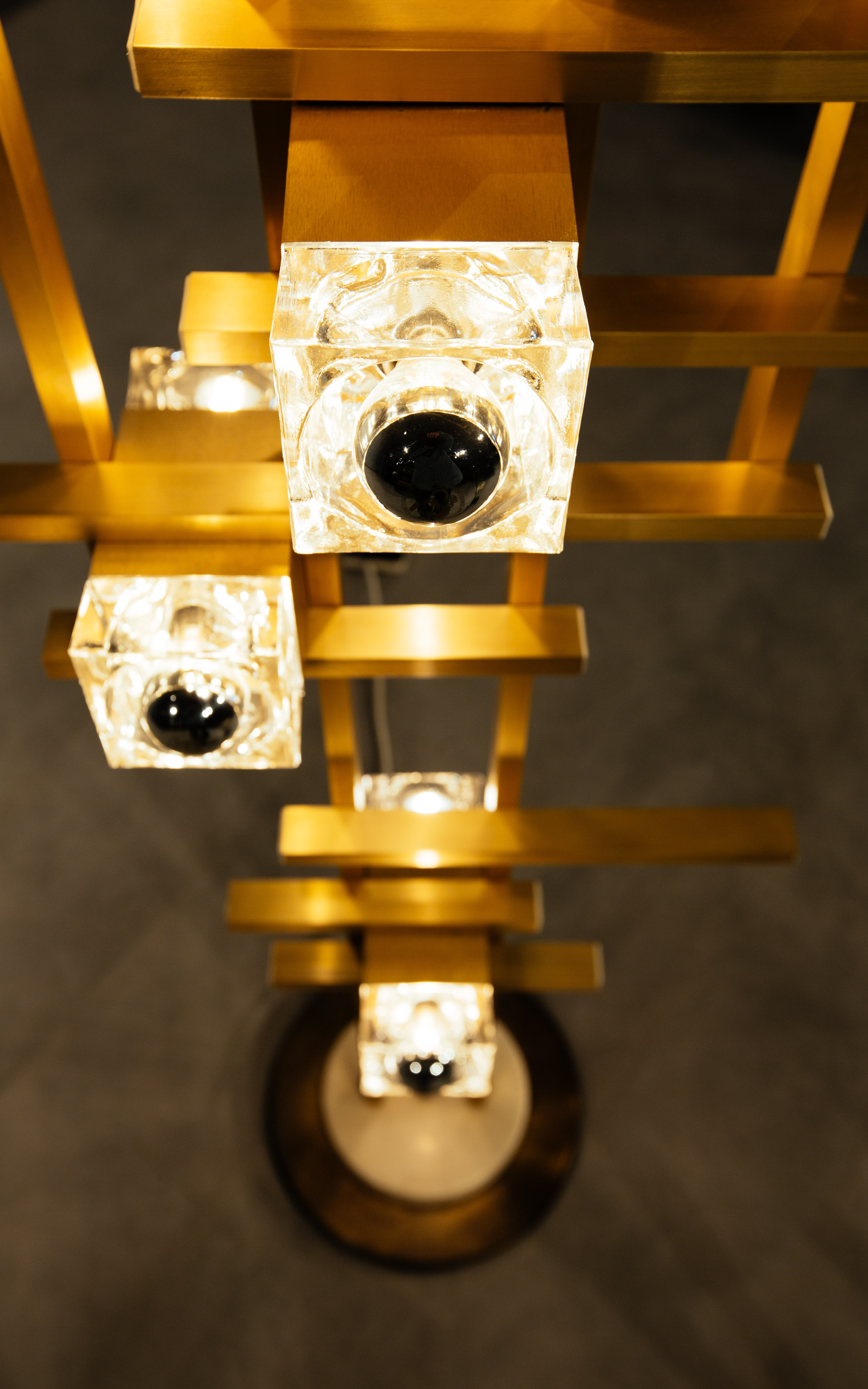 Gaetano Sciolari Cube Floor Lamp