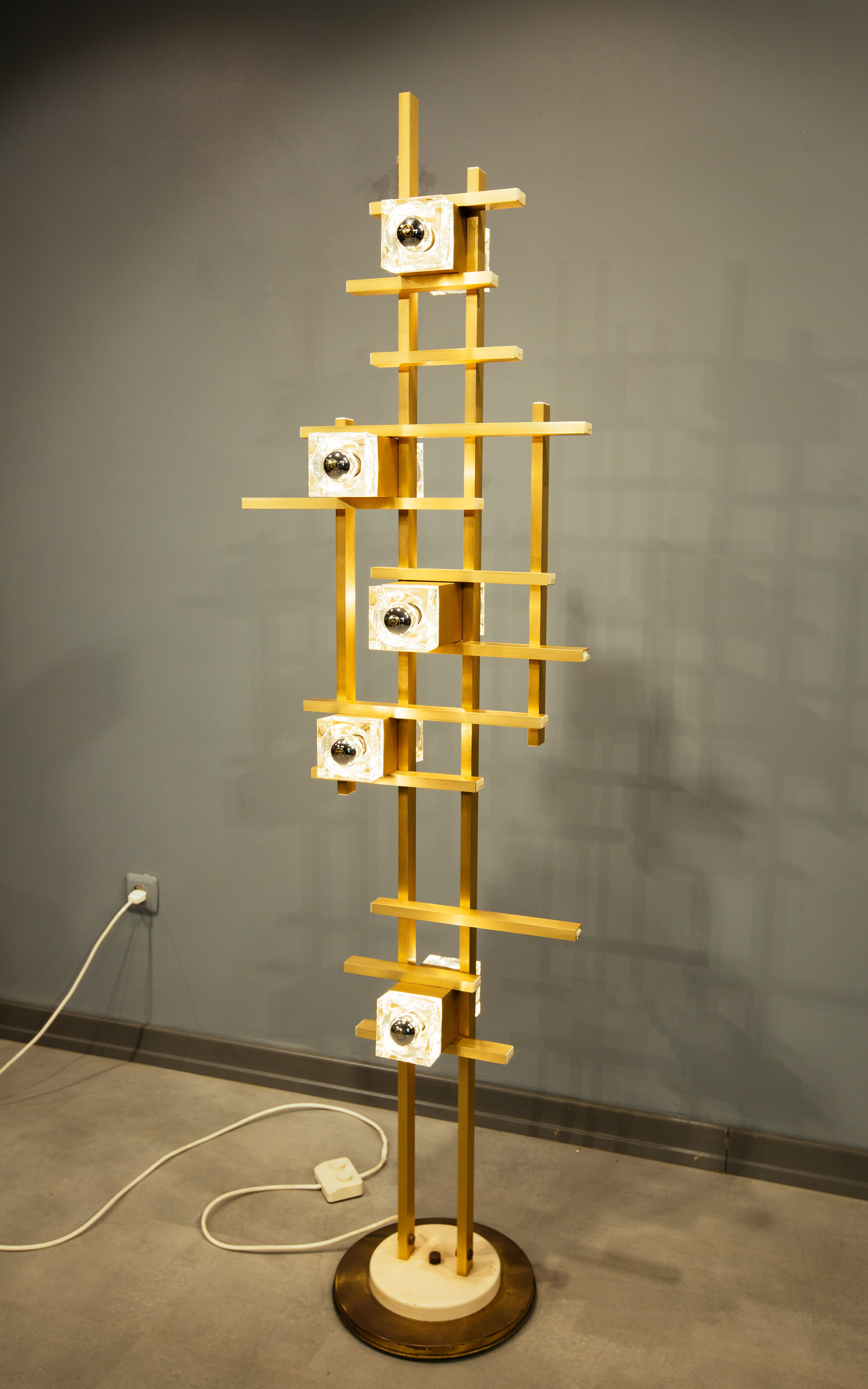 Gaetano Sciolari Cube Floor Lamp